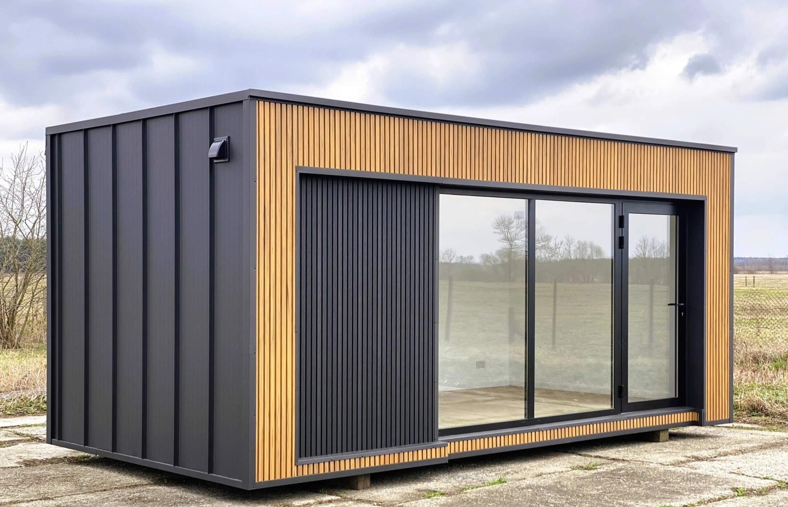 bureau modulaire bois 18 m²