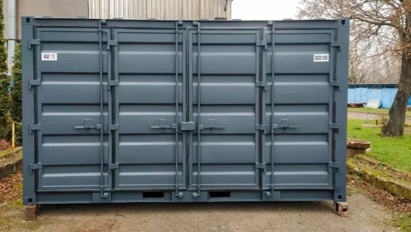 container 15 pieds open side occasion – accès latéral complet et stockage sécurisé