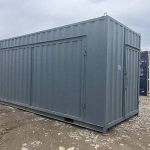 container 20 pieds high cube avec porte latérale modifié | double door
